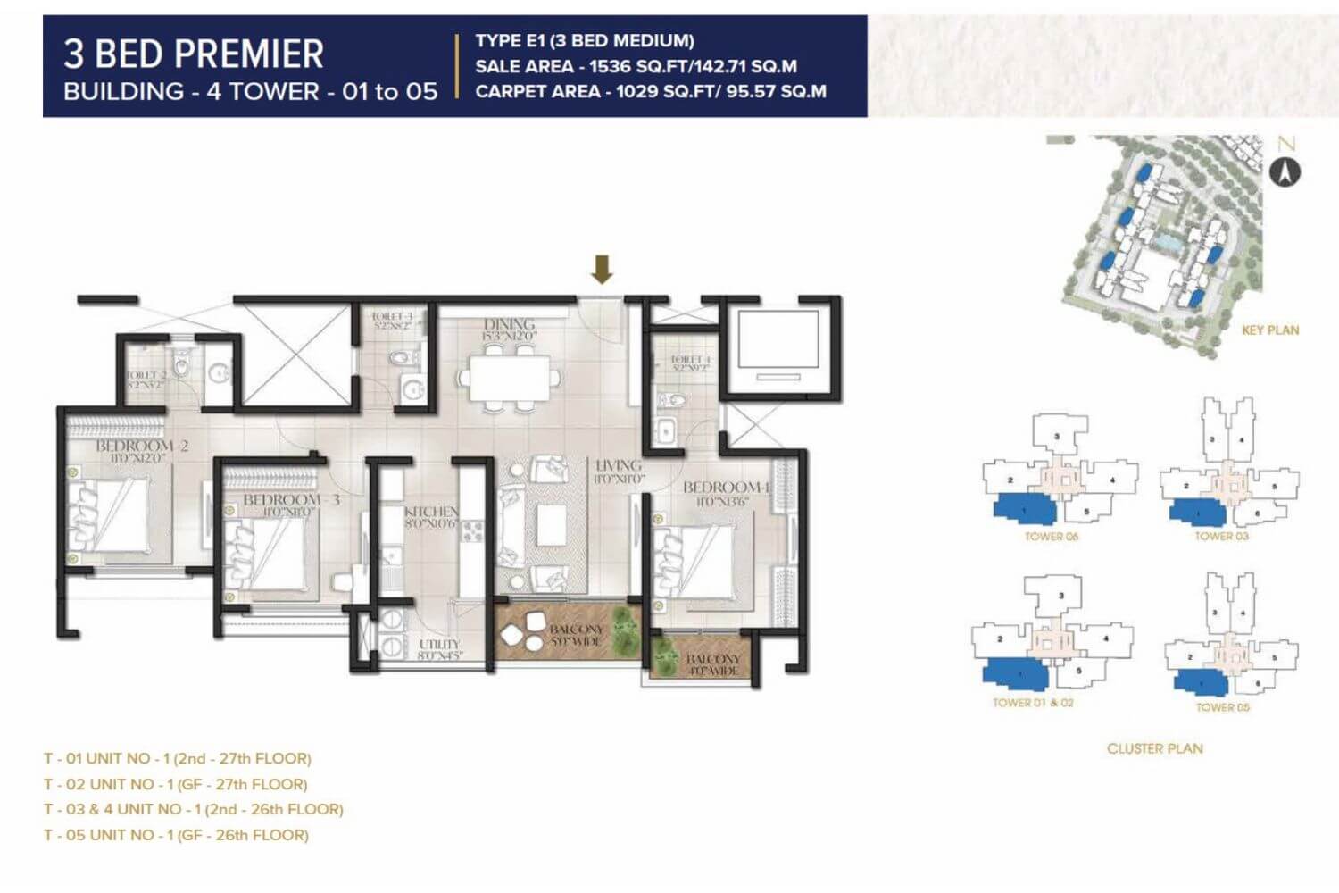 The Prestige City Sarjapur Aston Park Floor Plans3