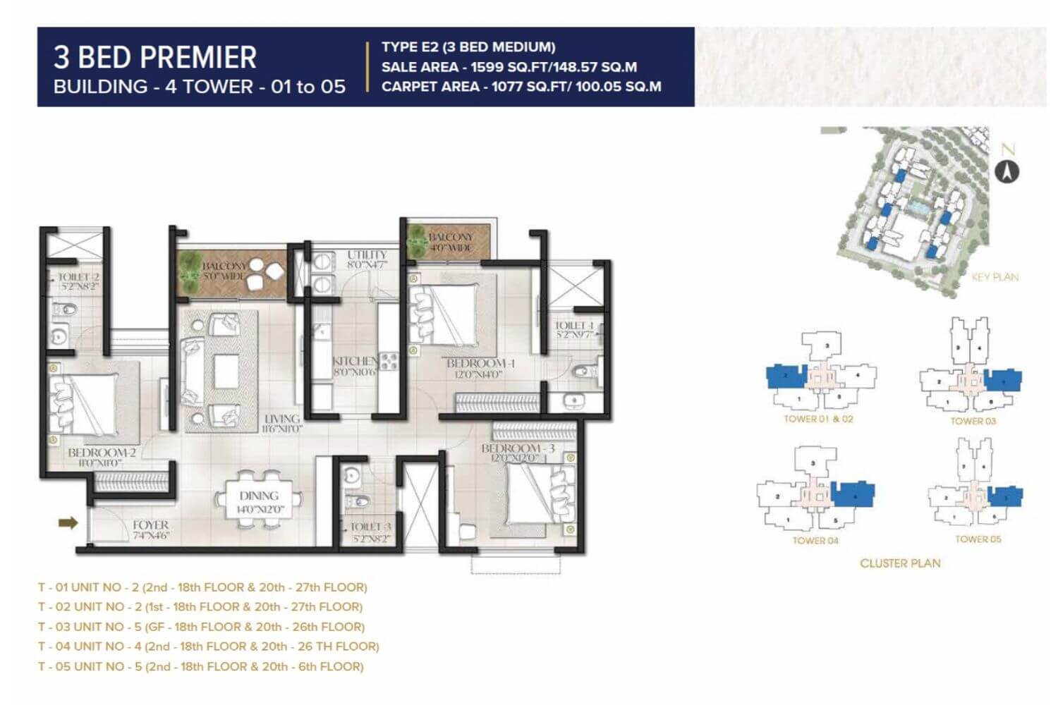 The Prestige City Sarjapur Aston Park Floor Plans4