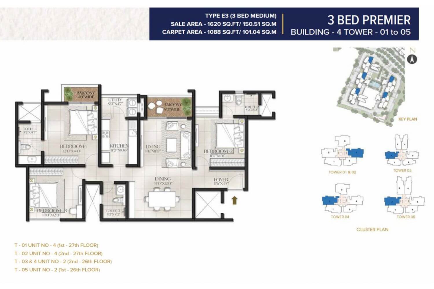 The Prestige City Sarjapur Aston Park Floor Plans5