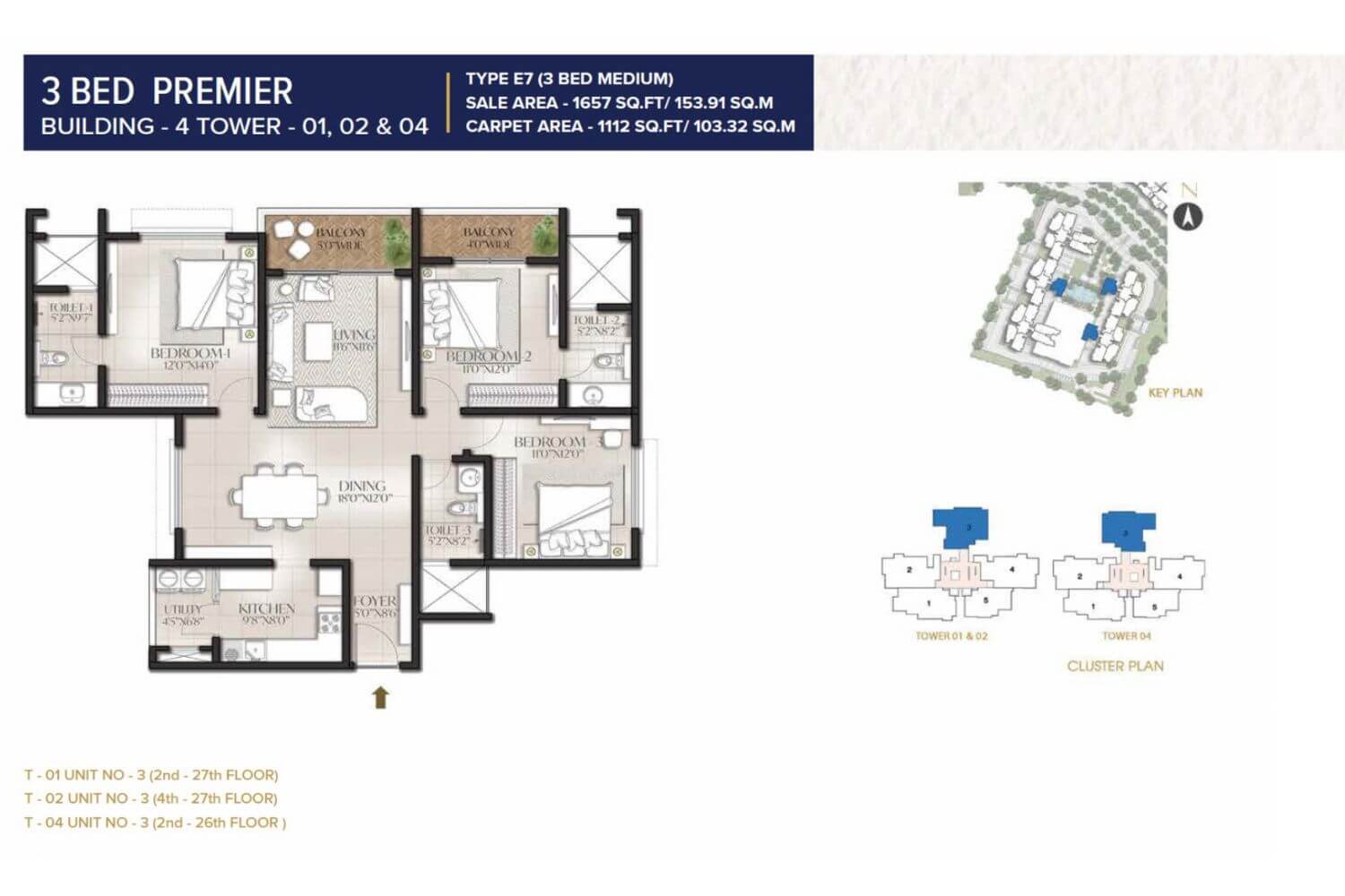 The Prestige City Sarjapur Aston Park Floor Plans7